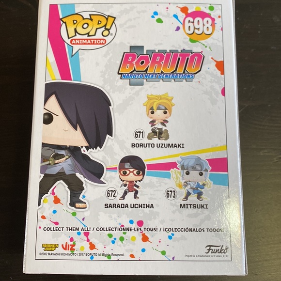 sasuke unchiha limited edition funko pop! from boruto - Picture 2 of 3